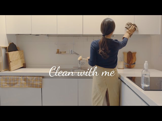 How to clean the kitchen easy in 20 minutes / Cleaning routine