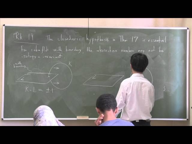 Topology & Geometry - LECTURE 07 Part 02/02 - by Dr Tadashi Tokieda