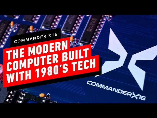 The Commander X16 Is a Brand-New Computer Built From 1980s Technology