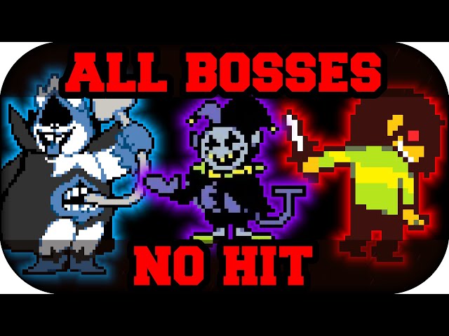 DELTARUNE | All Boss Fights [NO HIT]