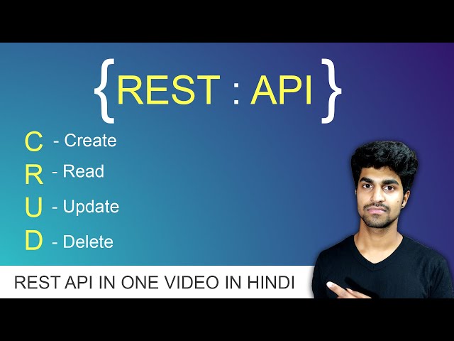 Build a RESTful API: A One-Stop Tutorial for CRUD Operations - From Start to Finish