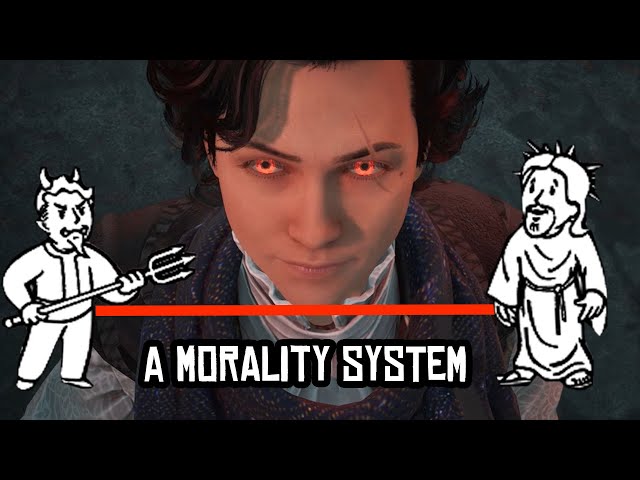 I created a Morality System for Hogwarts Legacy