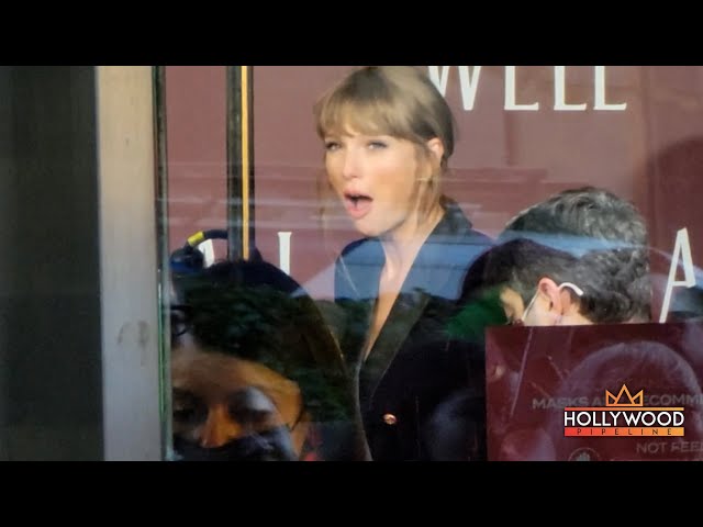 Taylor Swift overwhelmed by fans singing 'All Too Well' in NYC