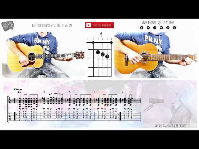 KUNGS - DONT YOU KNOW - Gitarre lernen-How to play I Akkorde I Chords - Tutorial - Guitar Lesson