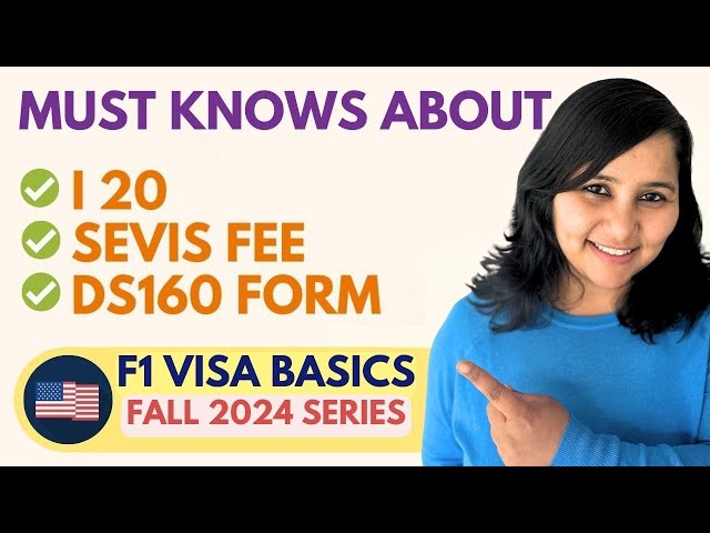 ✨F1 VISA for Fall 24' -  Latest updates and changes in I20, SEVIS, DS160 form & USA Visa portal🇺🇸🎓