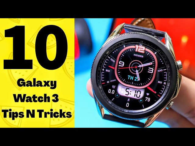 10 COOL Things To DO With SAMSUNG Galaxy Watch 3 !!!