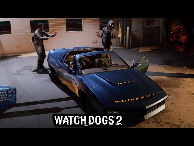 WAIT, THIS CAR TALKS TO YOU!? BAE LET ME UP INSIDE.. ..the car | Watch Dogs 2