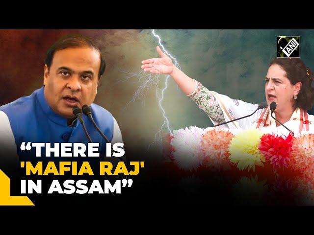 There is 'mafia raj' in Assam…: Congress’ Priyanka Gandhi Vadra slams BJP govt at Dhubri rally