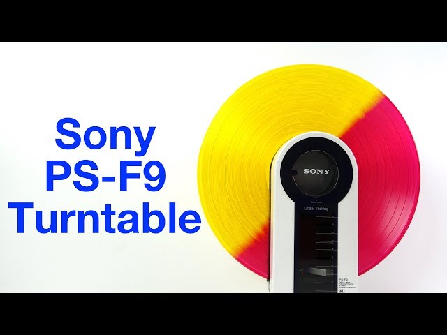 Sony PS-F9 Flamingo RetroTech Repair & Demo