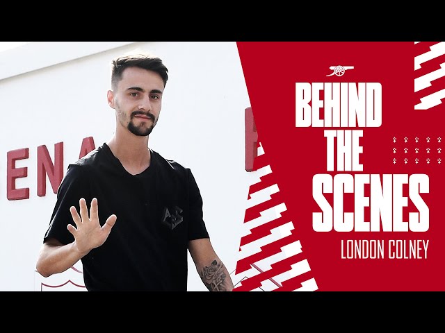 Fabio Vieira's first day at The Arsenal | Behind the scenes at Arsenal Training Centre