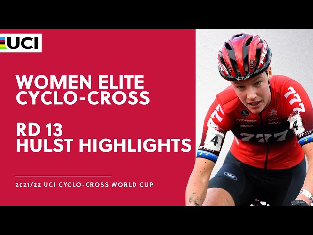 Round 13 - Women Elite Highlights | 2021/22 UCI CX World Cup - Hulst