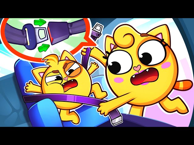 Safety Rules In The Car Song 🚗 Buckle Up! | Kids Songs 😻🐨🐰🦁 And Nursery Rhymes by Baby Zoo