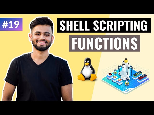 Functions in Unix Shell Scripting | Lecture #19 | Shell Scripting Tutorial