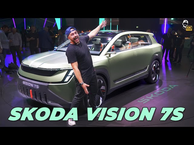 ⚡️Škodovka Budoucnosti?! Elektrický koncept ŠKODA VISION 7S!