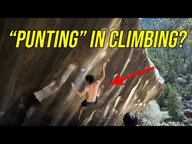 What's a "Punt" in Climbing?