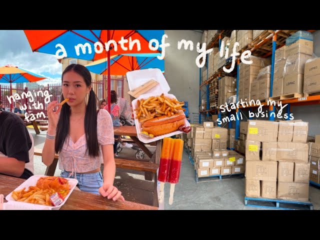 A month of my life vlog (birthdays, small business work, holiday activities & nye)