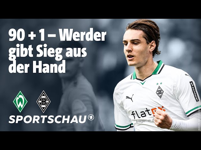 SV Werder Bremen – Borussia Mönchengladbach Highlights Bundesliga 32. Spieltag | Sportschau Fußball
