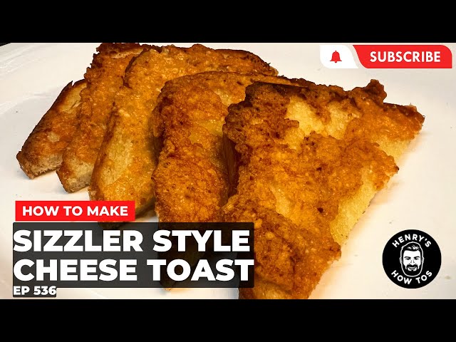 How To Make Sizzler Style Cheese Toast | Ep 536
