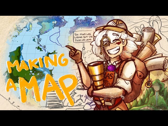 I Barely Remember Highschool Geography: Let's Make a Fantasy Map!