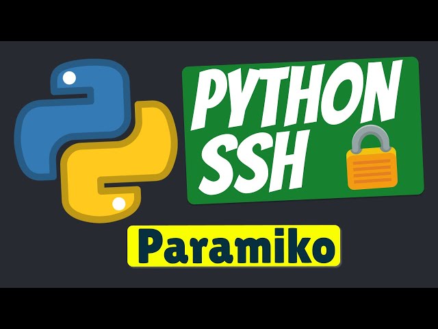 Python SSH Client - Paramiko. SSH with Python.