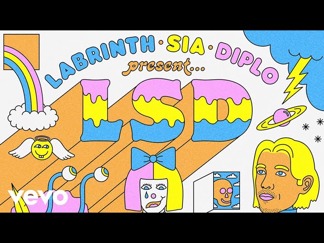 LSD - It's Time (Official Audio) ft. Sia, Diplo, Labrinth