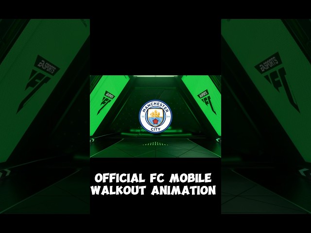 FC MOBILE Walkout Animation! #eafc #fifamobile