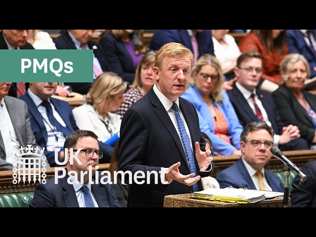 Prime Minister's Questions with British Sign Language (BSL) - 12 July 2023