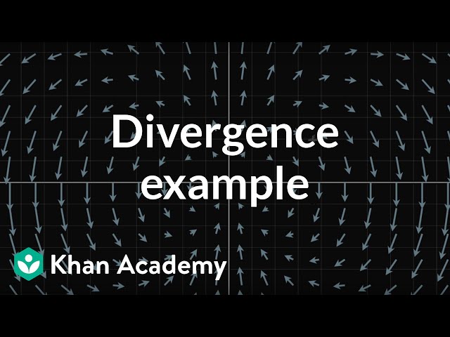 Divergence example