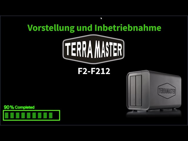 Vorstellung und Installation TERRAMASTER F2-212