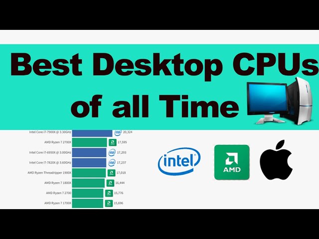 The Best Desktop CPUs of All Time