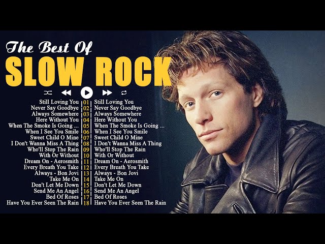 The Best Slow Rock Ballads Of All Time || Slow Rock Songs Ever