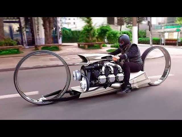 TMC DUMONT - Motorcycle with an Airplane Engine