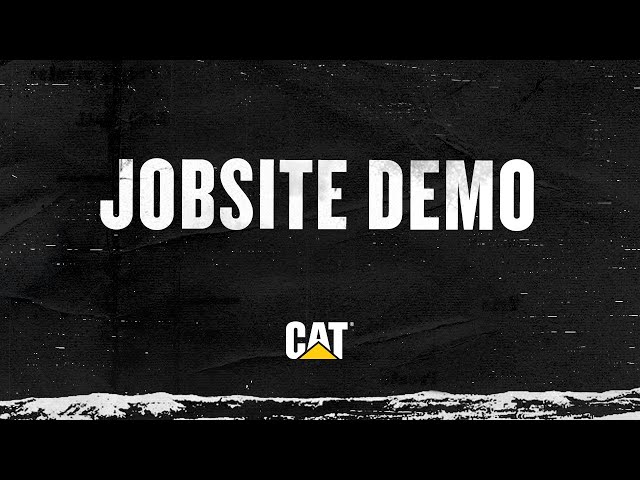 Cat® Jobsite Demo - From CONEXPO 2023