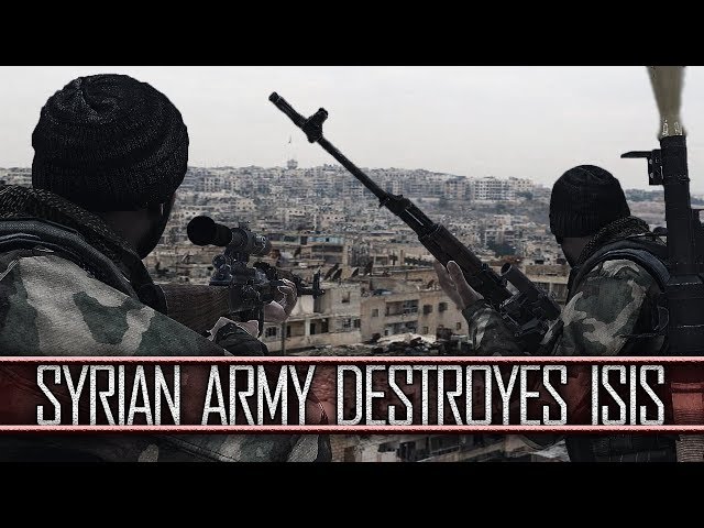 ARMA 3 | Syrian Army destroyes ISIS in Aleppo (Heavy classes & Artillery barrage)