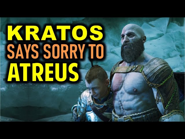 Kratos says sorry to Atreus | God of War Ragnarok