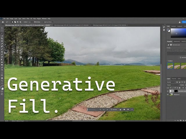 Discovering Photoshop 24.5 Generative Fill AI: An Experiment
