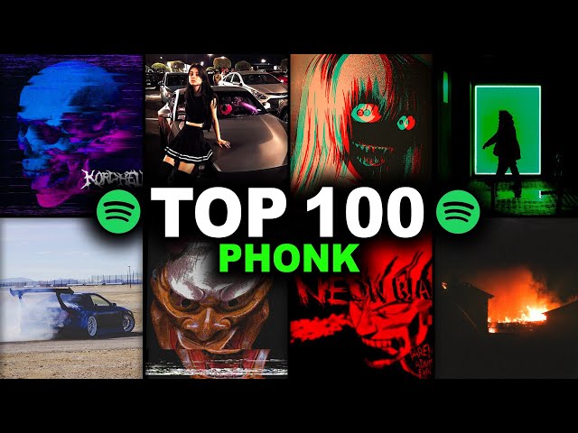 TOP 100 Most Streamed PHONK Songs on Spotify | January 2023