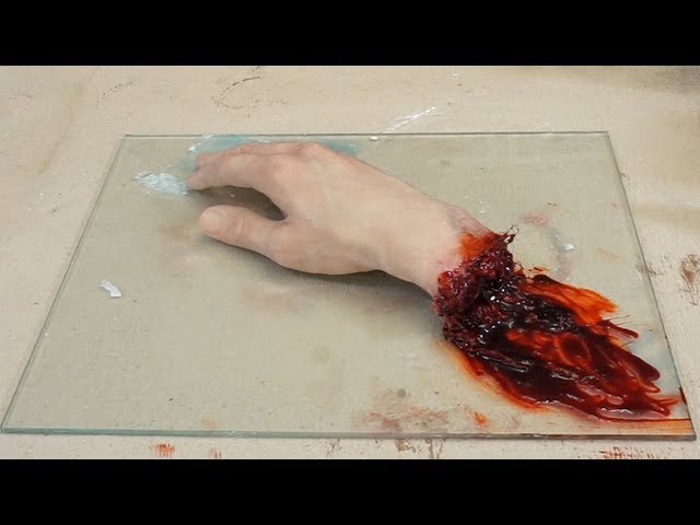 [TUTORIAL] DIY Abgetrennte Hand aus Silikon