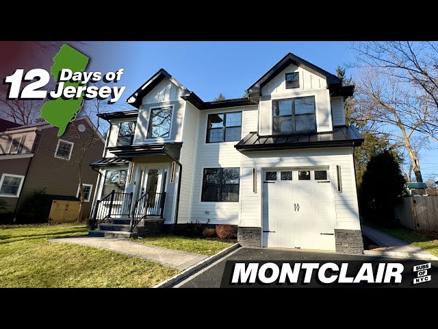 Tour a Montclair NJ New Construction Home with 5 Beds for the #12DaysofJersey
