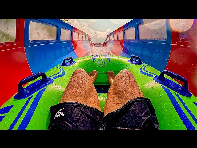 Get Ready to Soar: Water Coaster Slide at Andamanda Phuket, Thailand