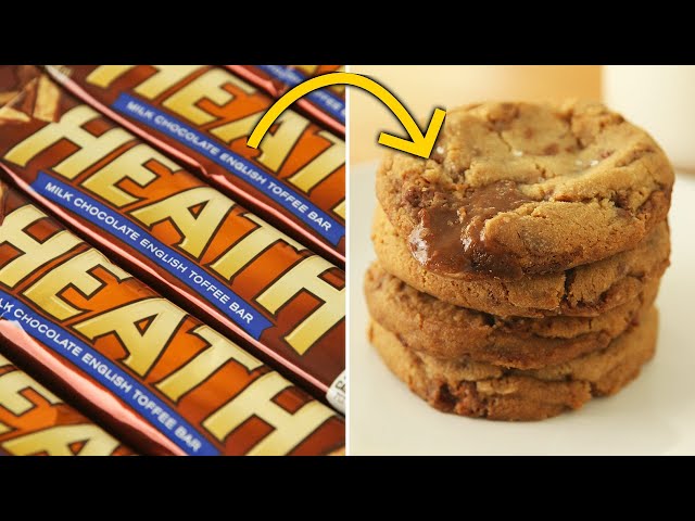 How To Make Candy Bar Cookies • Tasty