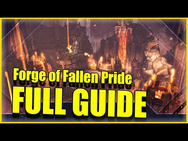 LOST ARK Forge of Fallen Pride Abyssal mechanics GUIDE (SHORT VERSION)