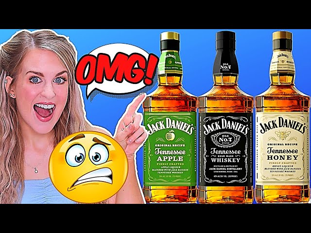 Irish Girl Taste Tests American Jack Daniels Whiskey For The First Time