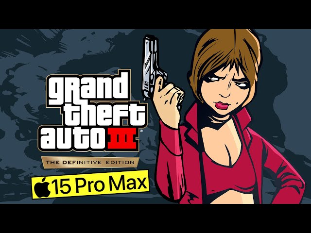 Grand Theft Auto 3 The Definitive Edition Apple iPhone 15 Pro Max Gameplay I Netflix Free Game