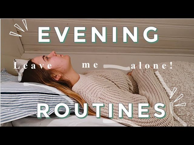 The Perfect Evening Routines for Introverts! | Recharge your social battery with me🔋