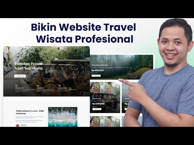 Tutorial Membuat Website Travel Wisata Profesional Dalam 30 Menit