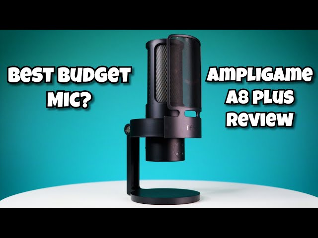 Best Microphone for STREAMING in 2024? | AmpliGame A8 Plus Review