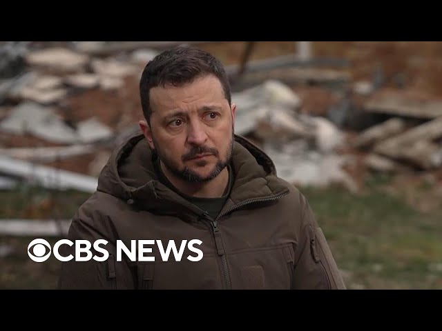 Zelenskyy tells CBS News that Ukraine will lose without U.S. aid