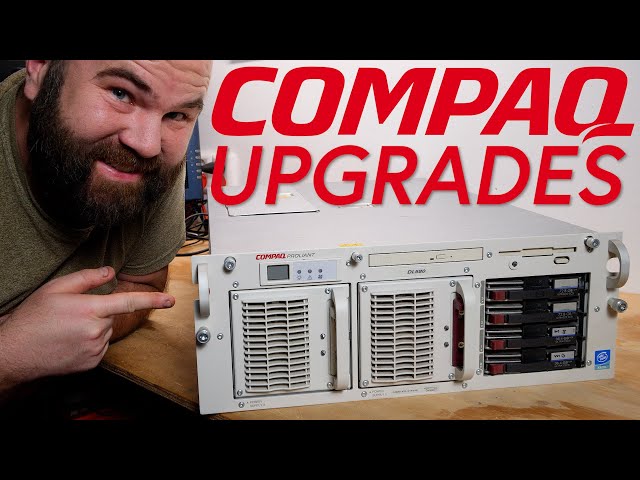 Compaq Proliant DL580 Server First 3 Upgrades Installed!