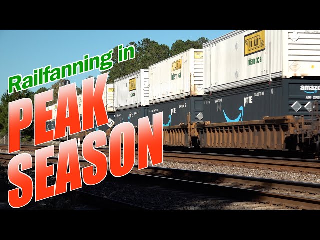 Railfanning In Peak Season 2023
